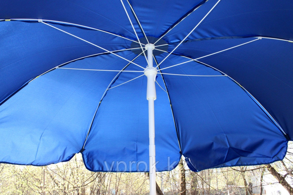 Зонт пляжный диаметр 2 м, мод.600BB (синий) - фото 2 - id-p44483259