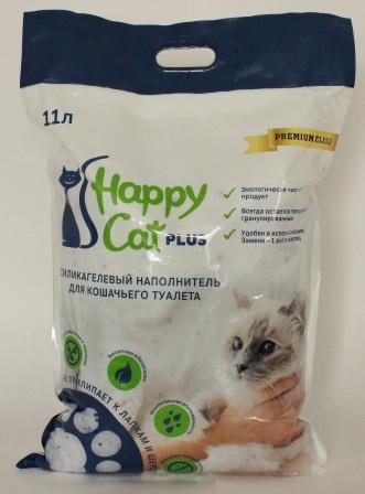 Happy Cat 3,8л (1,7кг) без аромата Силикагелевый наполнитель - фото 2 - id-p3667296