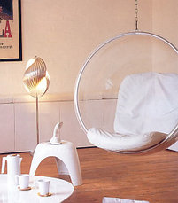 Кресло Bubble chair hanging (red), фото 2