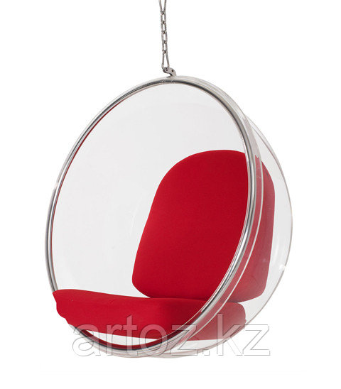 Кресло Bubble chair hanging (red)
