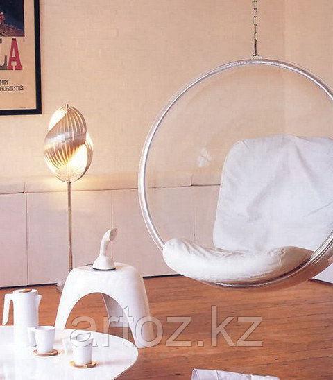 Кресло Bubble chair hanging (silver) - фото 3 - id-p44488969