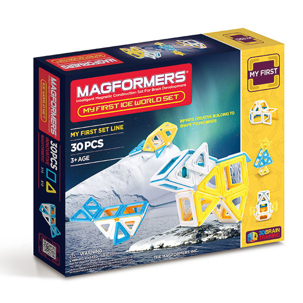 Magformers Магнитный конструктор Набор My First Ice World Set из 30 элементов
