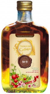 Бальзам "Золотая Сибирь" № 9 (Очистин), 250 мл фляга