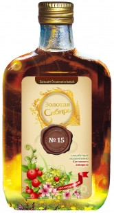 Бальзам "Золотая Сибирь" №15 (Суставит), 250 мл фляга