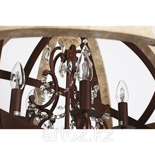 Люстра Antiqued Wood-Metal - фото 3 - id-p44536293