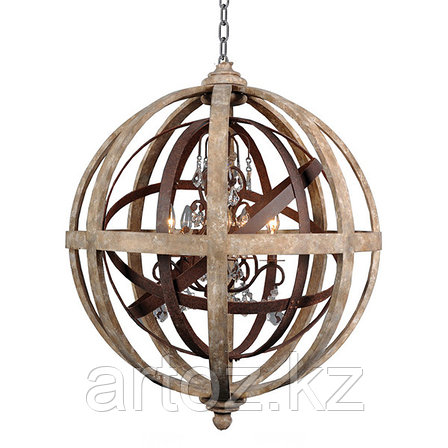 Люстра Antiqued Wood-Metal, фото 1