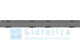 Лоток с оцинкованной решеткой , 1000*115*95 мм, Gidrolica, фото 2