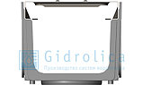 Комплект Gidrolica Light: лоток водоотводный ЛВ-10.11,5.9,5 пластиковый с решеткой стальной оцинкованной, А15, фото 3