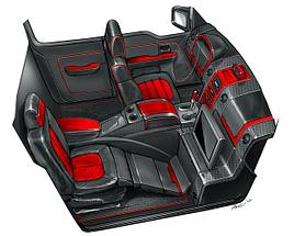 Салон Mitsubishi Legnum 1996-2002 