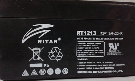 Аккумулятор 12V 1.3Ah, фото 2