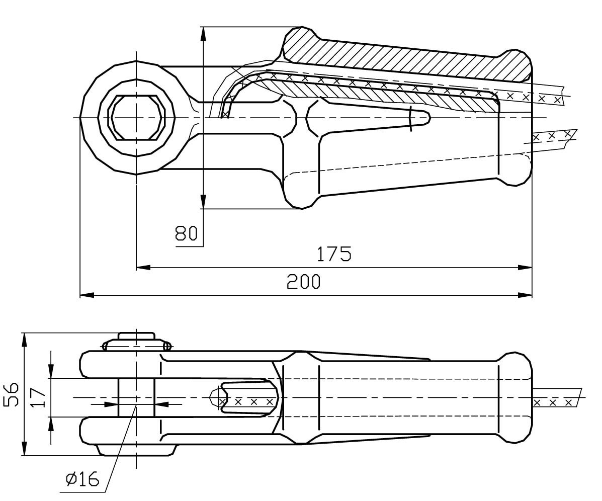 Зажимы натяжные клиновые НКК-1-1Б