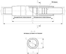 Зажим соединительный САС САП-500-1, САП-640-1