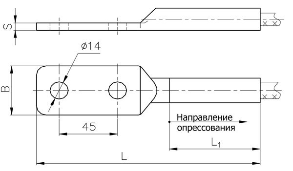 Аппаратные зажимы А2А-16Г-2, А2А-25Г-2, А2А-35Г-2, А2А-50Г-2, А2А-95Г-2, А2А-120Г-2, А2А-185Г-2, А2А-240Г-2