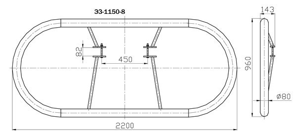 Экраны защитные ЭЗ-1150-8, ЭЗ-1150-9, ЭЗ-1150-22