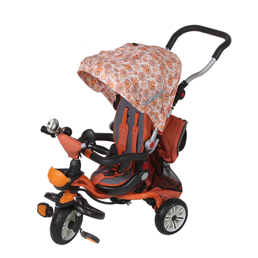 Велосипед 3-х колесный Mars Trike Chic-2 Print оранжевый