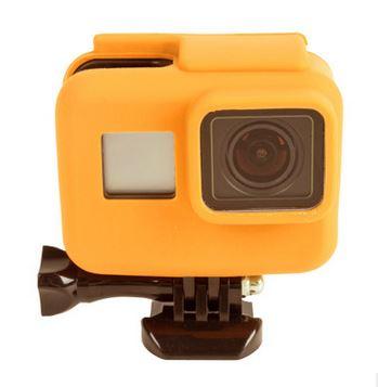 Чехол силиконовый жёлтый для GoPro hero 5
