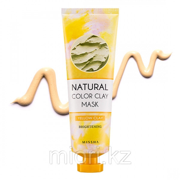 Natural Color Clay Mask Yellow Clay [Missha] - фото 1 - id-p44555322