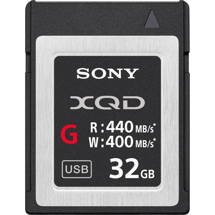 Карта памяти Sony 32GB XQD серии G 440 Mb/s (версия 2)