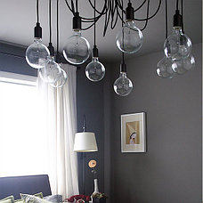 Люстра Edison Chandelier (black), фото 6