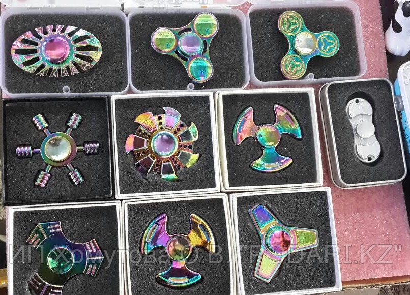 Металлический спиннер FIDGET SPINNER