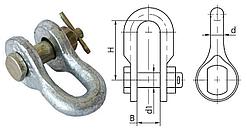 Скоба СКД-16-1