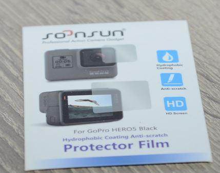 Защитная плёнка для экрана и объектива GoPro Hero 5 Black, фото 2