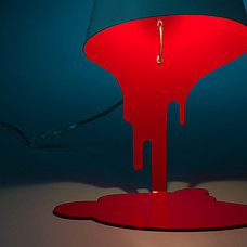 Настольная лампа Liquid lamp table, фото 2