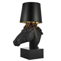 Үстел шамы Horse head lamp table