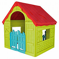 Детский игровой домик складной Green Foldable Keter, фото 1