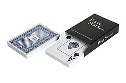 Игральные карты Poker Stars 100% пластик, синие
