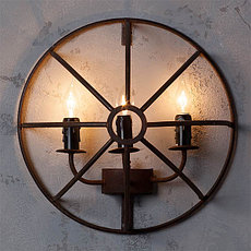 Настенная лампа Foucaults Iron Orb lamp wall, фото 4