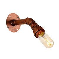 Настенная лампа Industrial Pipe lamp wall-1 L (№16)