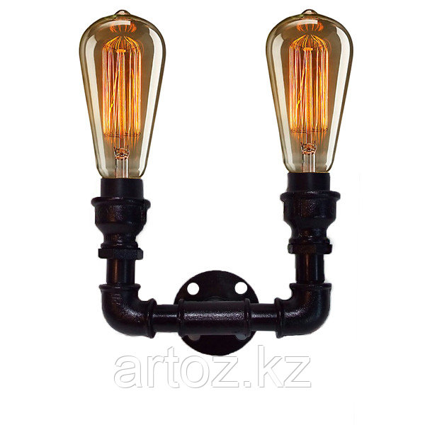 Настенная лампа Industrial Pipe lamp wall-2 (№18)
