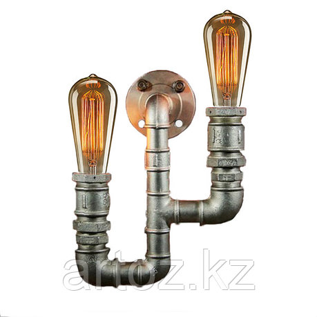 Настенная лампа Industrial Pipe lamp wall-2D (№21), фото 2