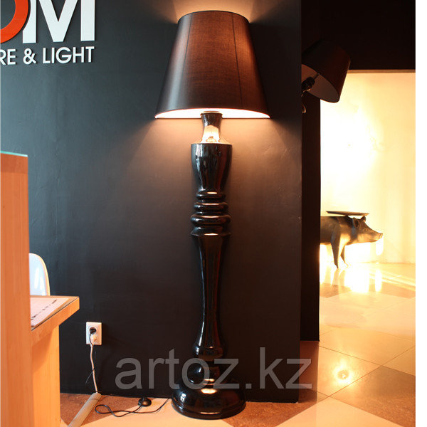 Напольная лампа Half lamp floor (black) - фото 3 - id-p44572209