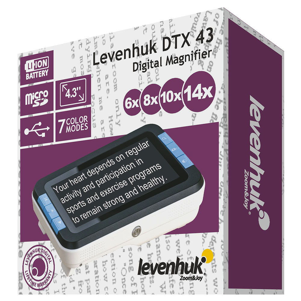 Лупа цифровая Levenhuk DTX 43 - фото 6 - id-p44580119
