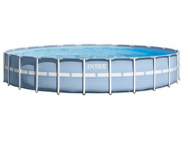  Бассейн каркасный Intex 26340 Prism Frame Pool, 732 х 132 см + фильтр-насос + аксессуары