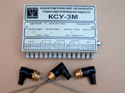 Кондуктометрический сигнализатор уровня КСУ-3М является 3-х канальным измерительным прибором для контроля уров