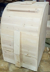 Кедровая фитобочка "Квадратная", 1300*840*750*27 мм