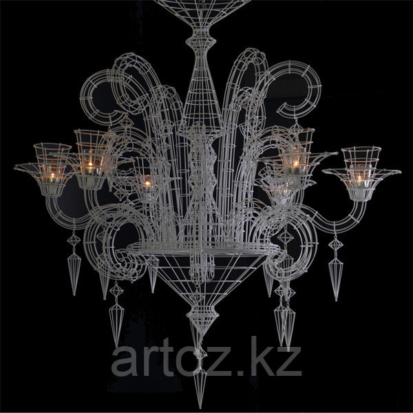 Люстра NEO-BAROQUE CHANDELIER(white) - фото 2 - id-p44615964