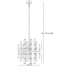 Люстра Meurice chandelier S, фото 4