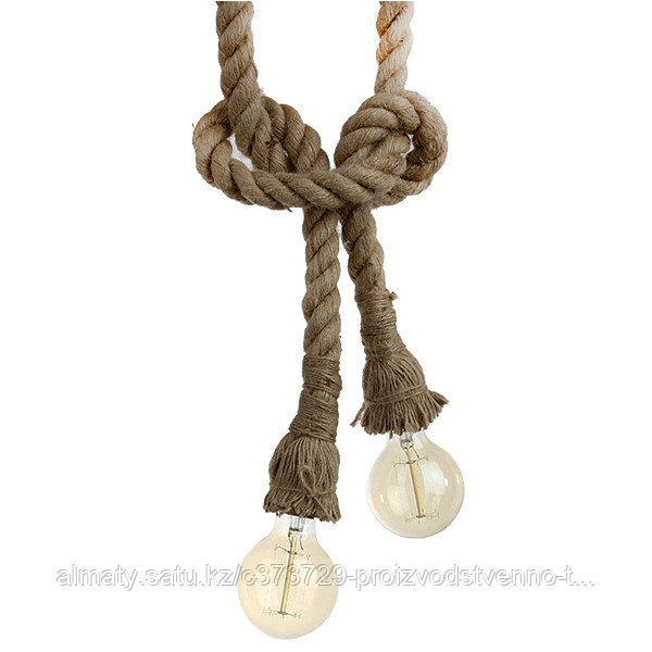 Лампа Hemp Rope lamp