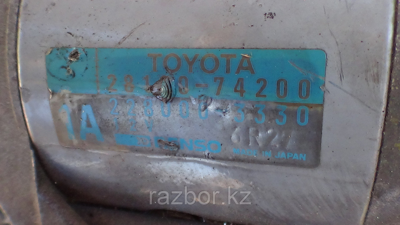 Стартёр Toyota Carina ED / № 28100-74200 - фото 3 - id-p44617576