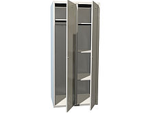 Шкаф для раздевалки металлический  LS(LE)-21-80U