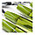 Столовый набор ДИТУ 24 предмета зеленый  ИКЕА IKEA, фото 2