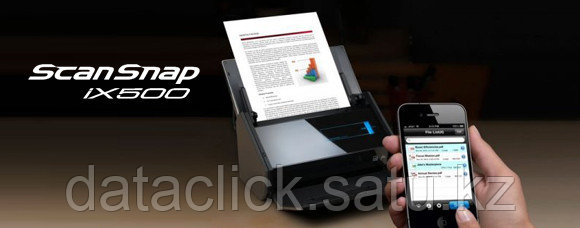 Поточный cканер Fujitsu ScanSnap iX500 купить в Алматы - фото 2 - id-p44624349