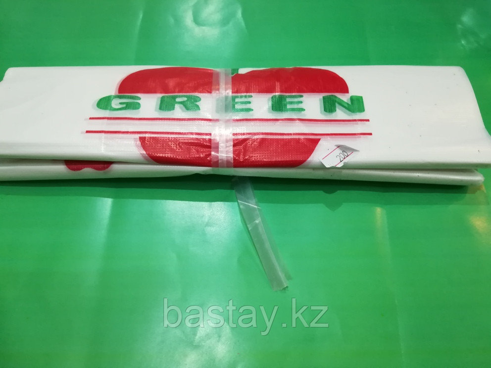 Пакет полиэтиленовый упаковочный с ручками "Яблоко" - фото 1 - id-p44625378