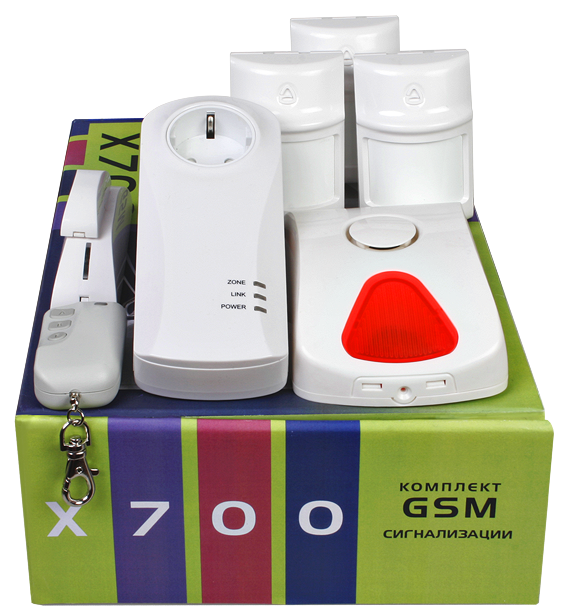 Комплект беспроводной gsm-сигнализации «X700»