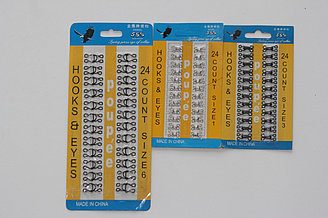 Крючки для одежды. Пришивные.