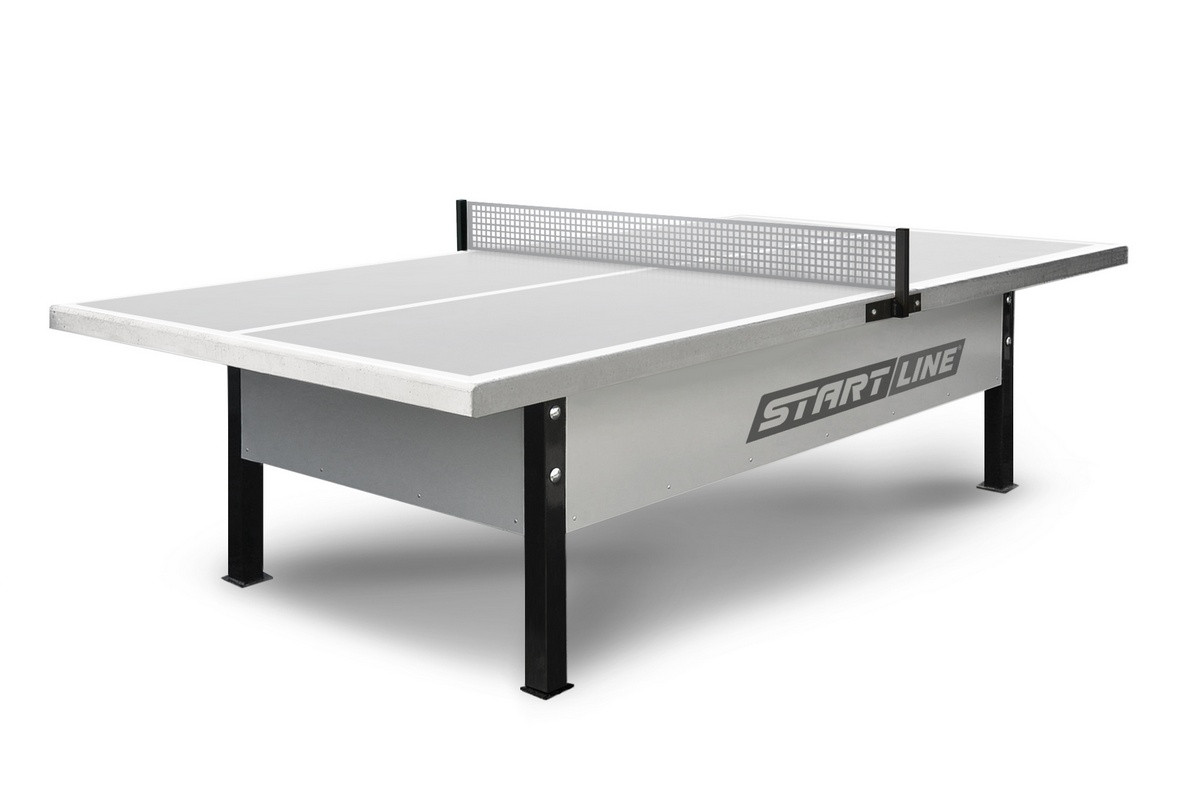 Теннисный стол Start Line City Park Outdoor - сверхпрочный антивандальный стол для игры на открытых площадках